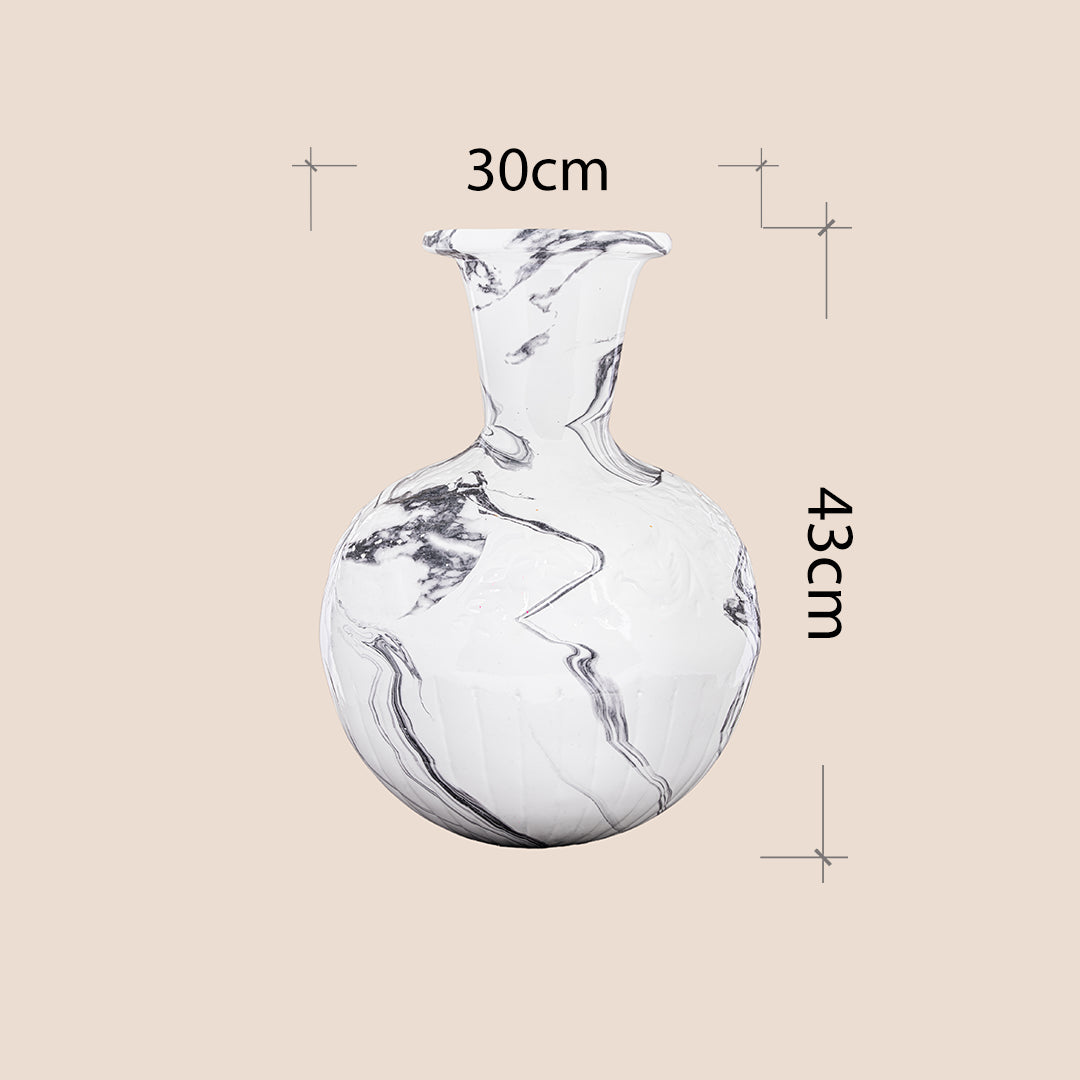 Verdigris Marble Ring - The Vase