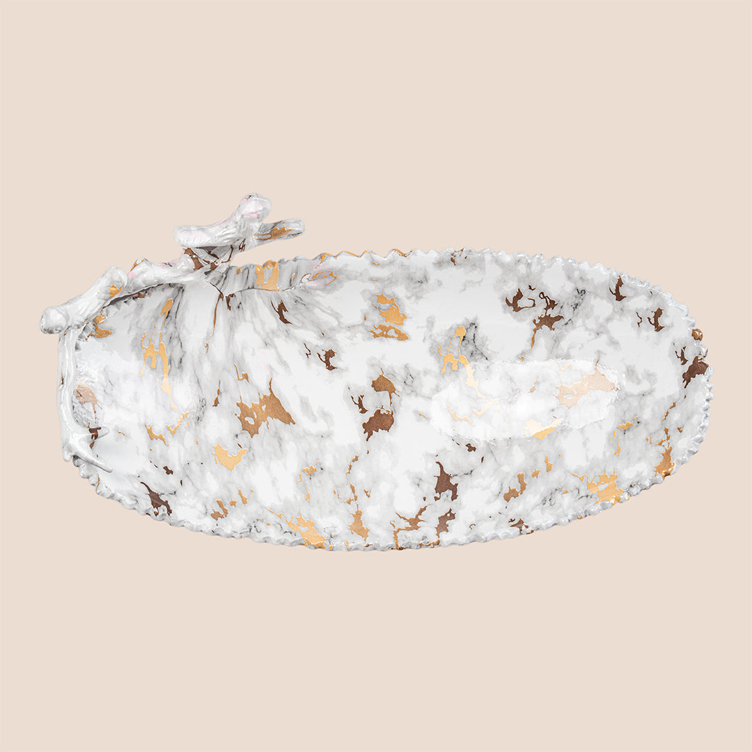 Marbled Embrace & Marble Luxe - Décor Tray Set