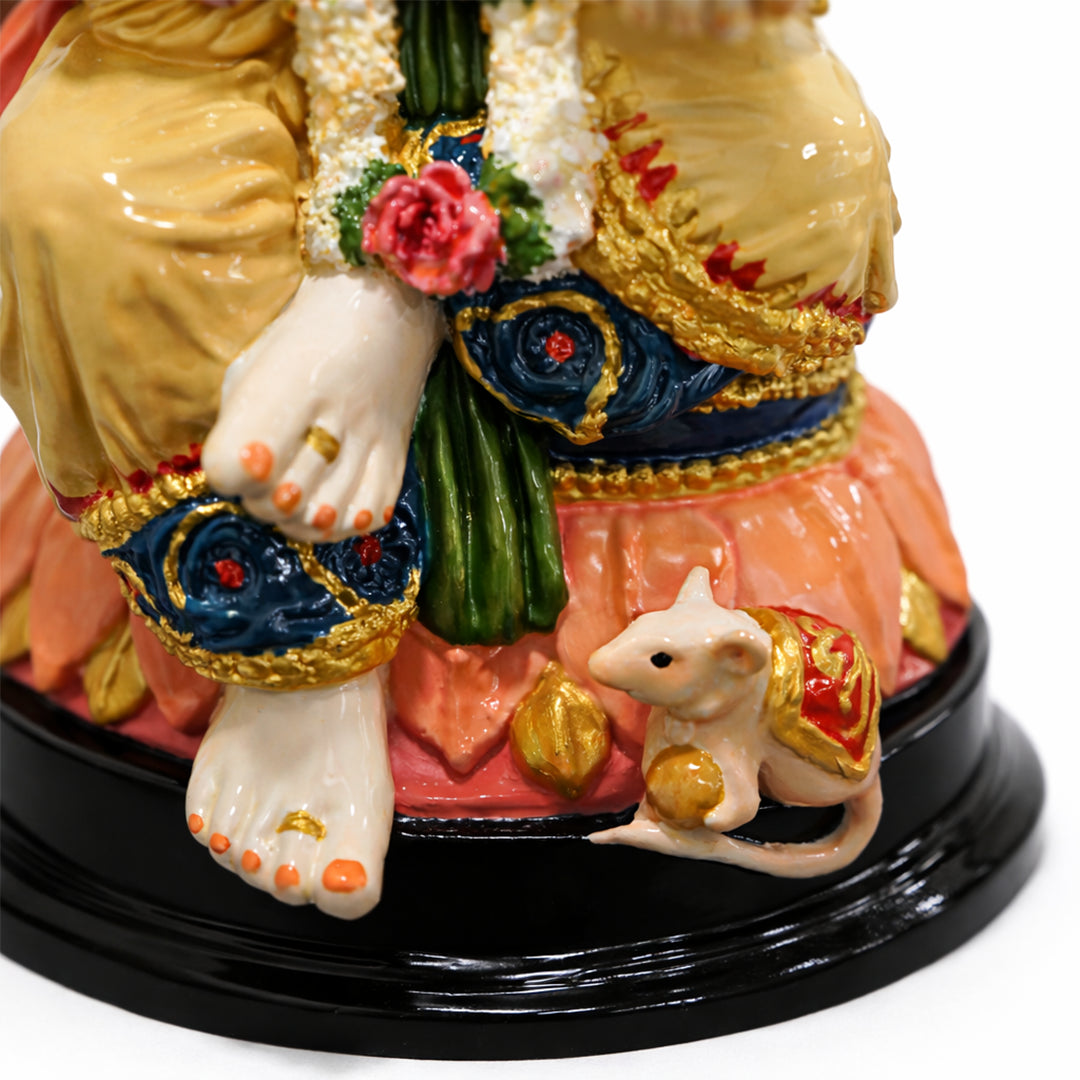 Lord Ganesh Ji - God Idol (Hand Painted)