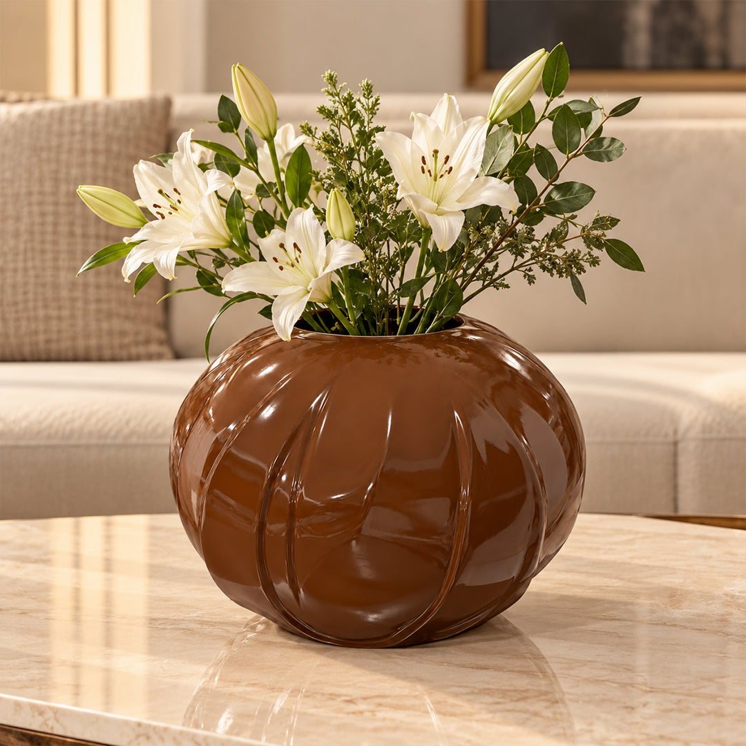 Sculpted Grace - Vase