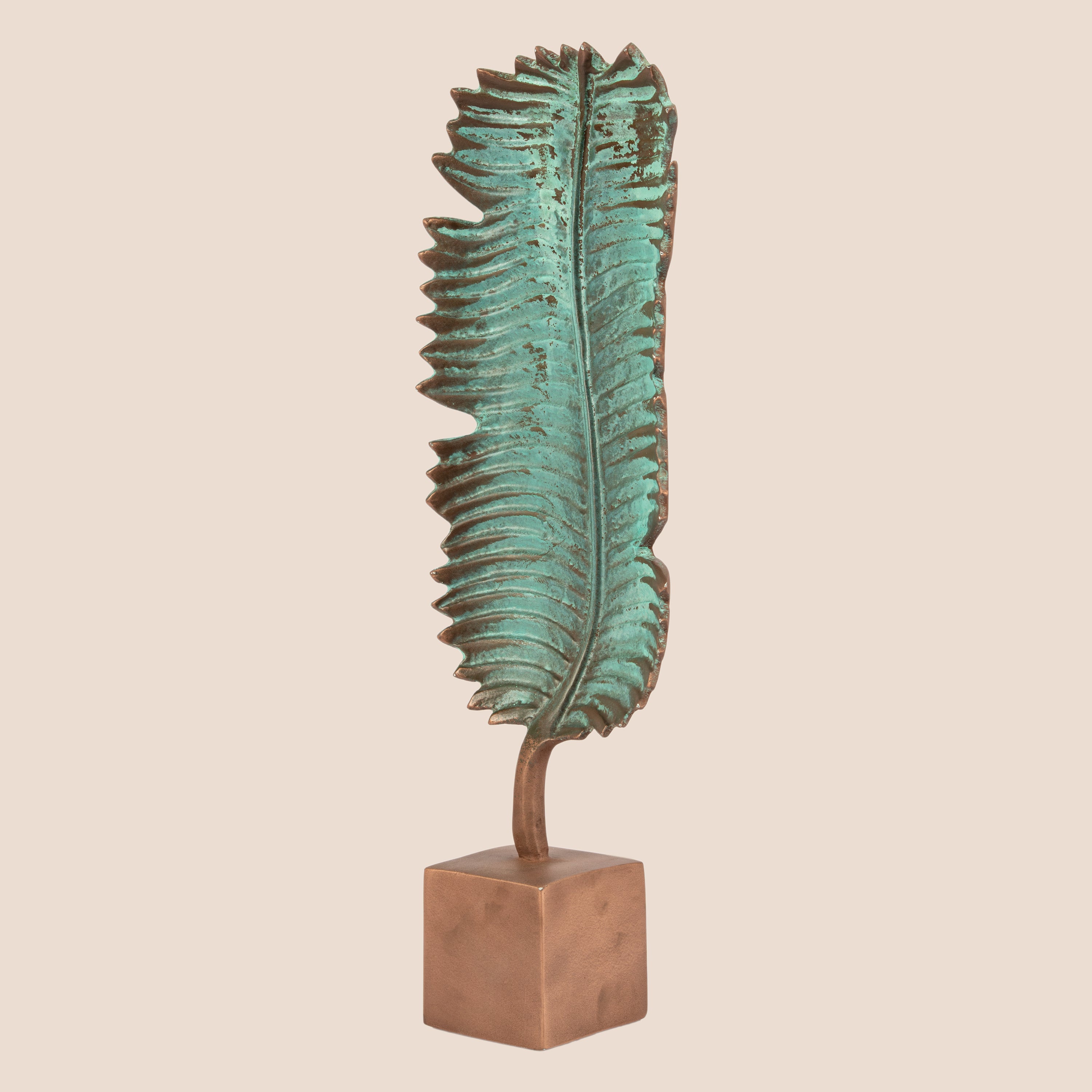 Celeste Veil Leaf - Sculpture