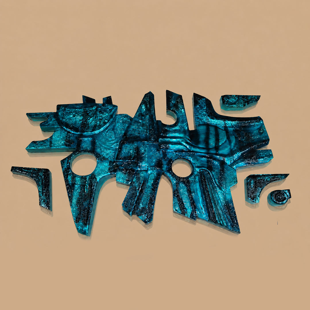 Blue Horizon - Birth of a new form- Wall Dećor