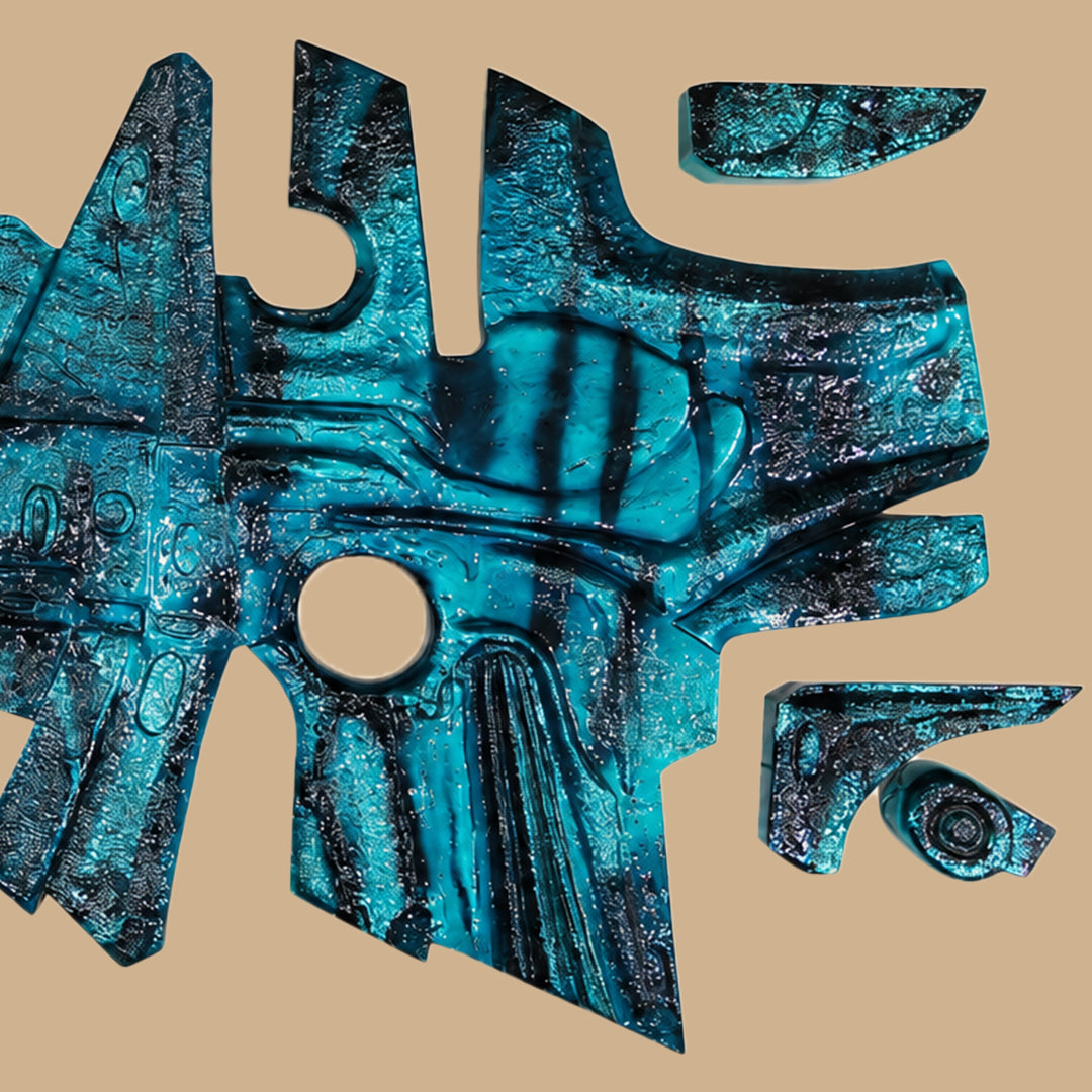 Blue Horizon - Birth of a new form- Wall Dećor