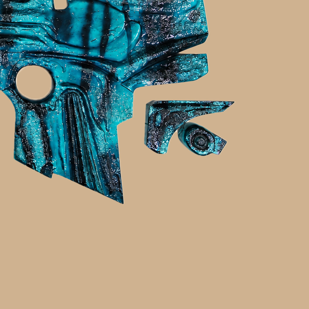 Blue Horizon - Birth of a new form- Wall Dećor