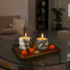 Layers of Illumination, Rooted Light & Surprise Rakhi Gift (Set of 2 Scented Candles) - ACad Home