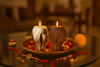 Blossom of Light & Surprise Rakhi Gift (Set of 2 Scented Candles) - ACad Home