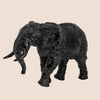 Gajraj: The Majestic Guardian of Auspiciousness (Black Chrome) - ACad Home