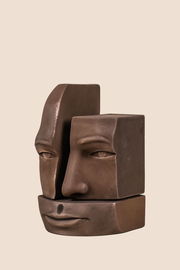 Fragmented Identity - Sculpture Bookend