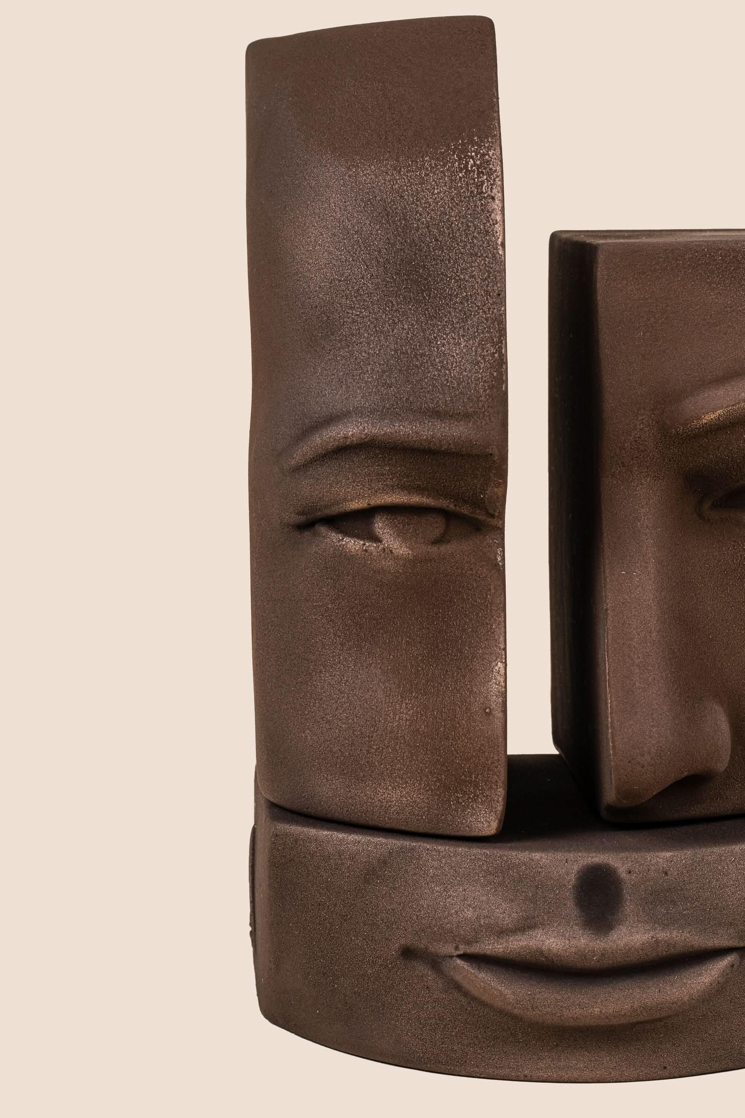 Fragmented Identity - Sculpture Bookend