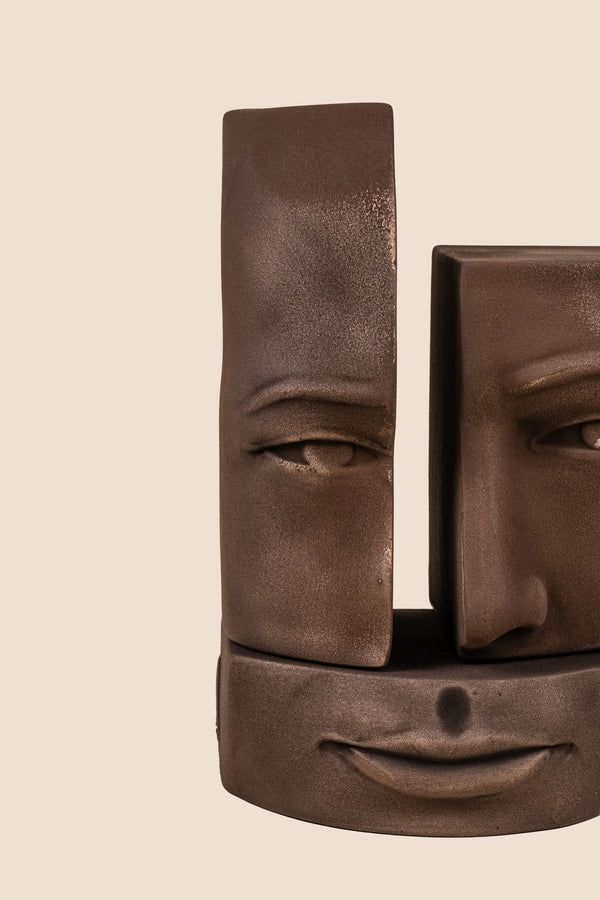 Fragmented Identity - Sculpture Bookend