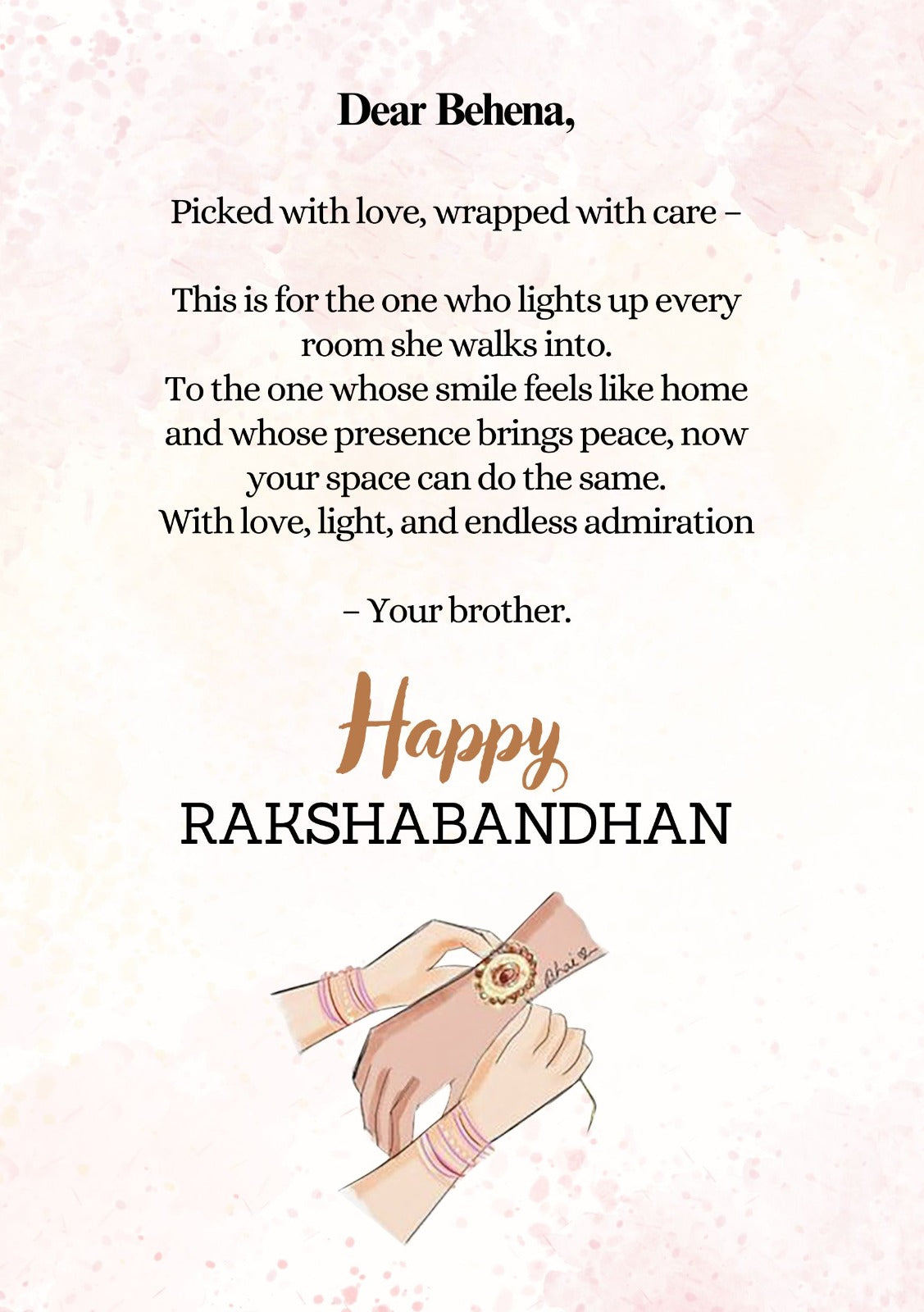 Triad of Light & Surprise Rakhi Gift (Set of 2 Scented Candles) - ACad Home