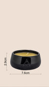 Rooted Light, Partial Radience, Fragmented Glow & Surprise Rakhi Gift (Set of 3 Scented Candles) - ACad Home