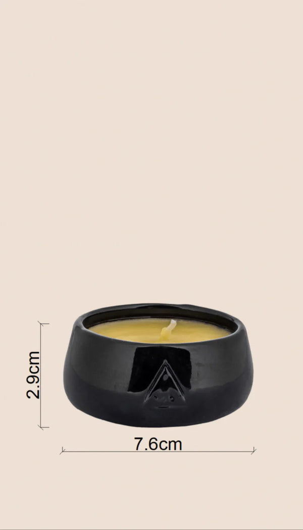 Rooted Light, Partial Radience, Fragmented Glow & Surprise Rakhi Gift (Set of 3 Scented Candles) - ACad Home