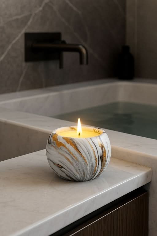 Partial Radiance & Surprise Rakhi (Set of 2 Scented Candles) - ACad Home