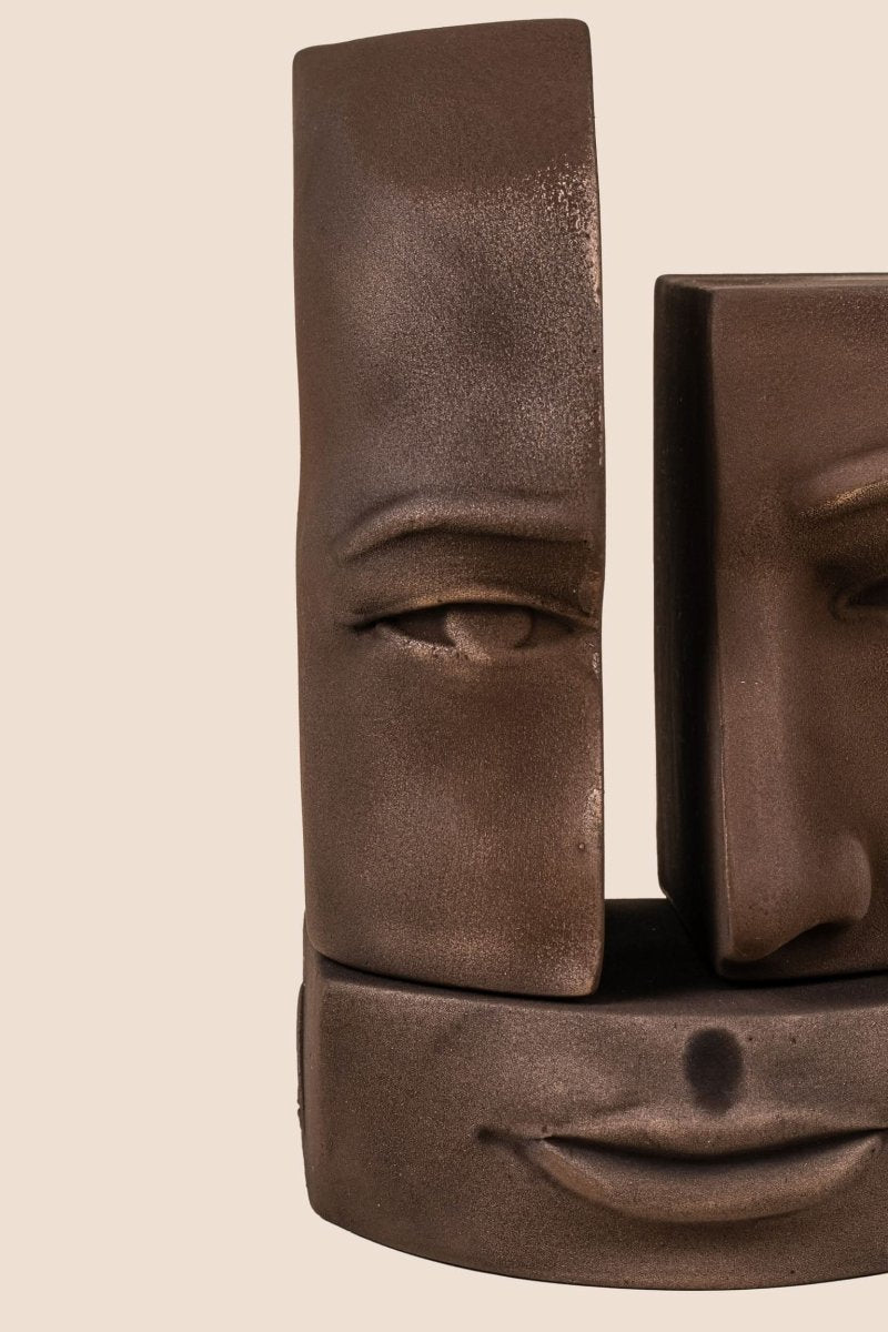 Fragmented Identity - Sculpture Bookend - ACad Home