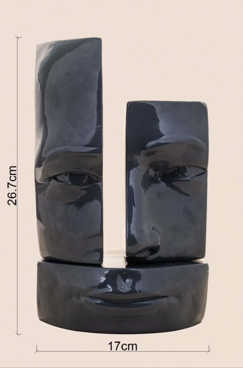 Fragmented Identity - Sculpture Bookend - ACad Home