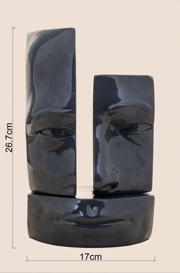 Fragmented Identity - Sculpture Bookend - ACad Home
