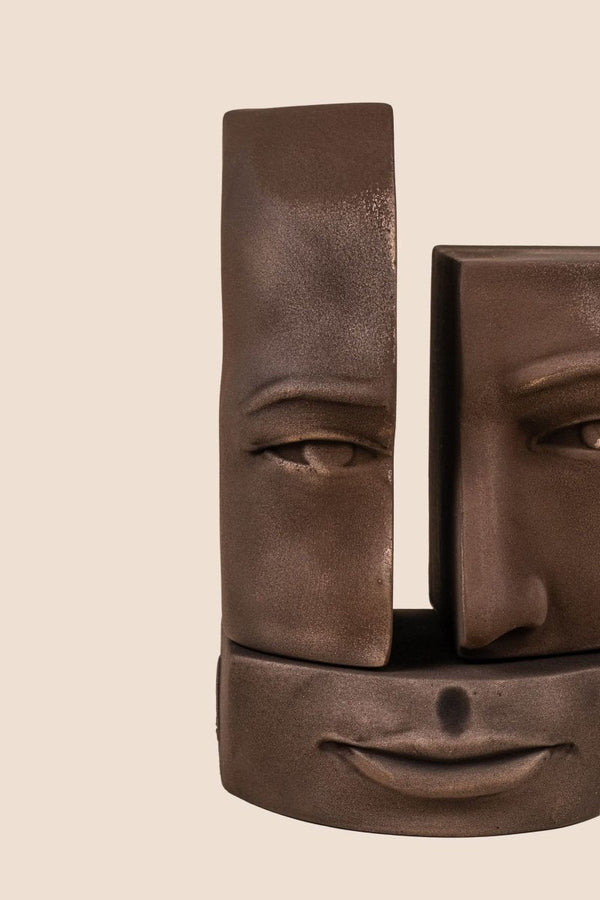 Fragmented Identity - Sculpture Bookend - ACad Home