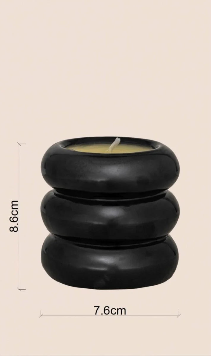 Layers of Illumination & Surprise Rakhi Gift (Set of 2 Scented Candles) - ACad Home