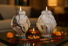 Vessel of Reflection & Surprise Rakhi Gift (Set of 2 Scented Candle) - ACad Home
