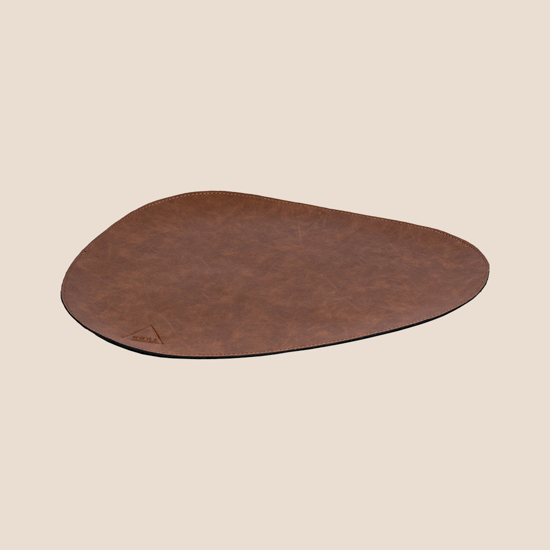 Leather Muse Abstract Mats- Set of 6