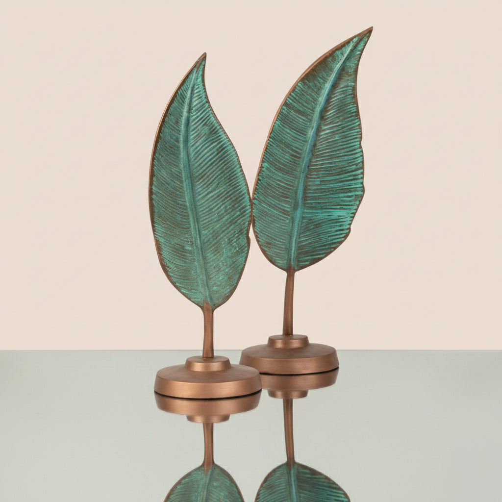 Aurelia Twin Fronds - Sculpture (Set of 2)