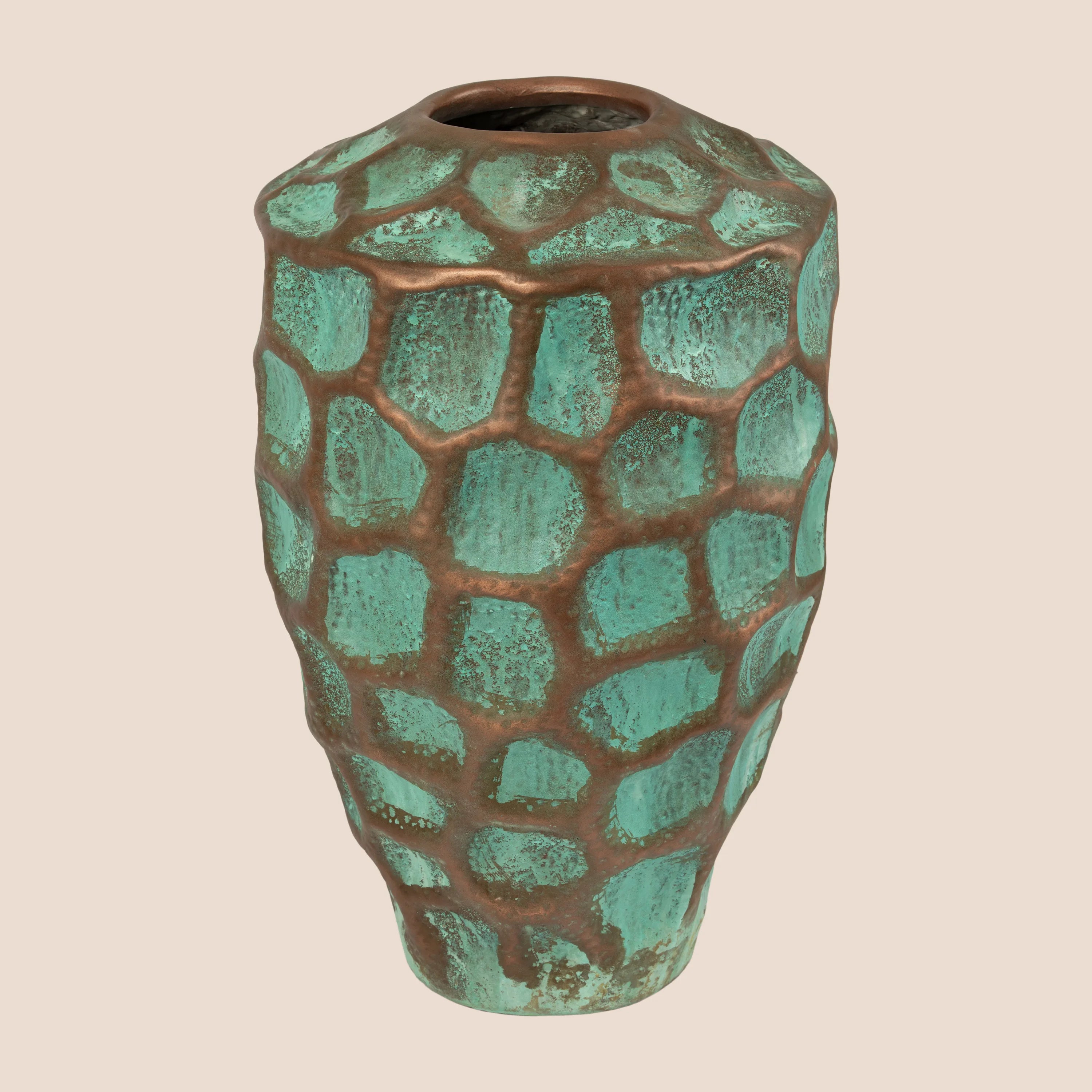 Verdigris Mosaic- The Vase