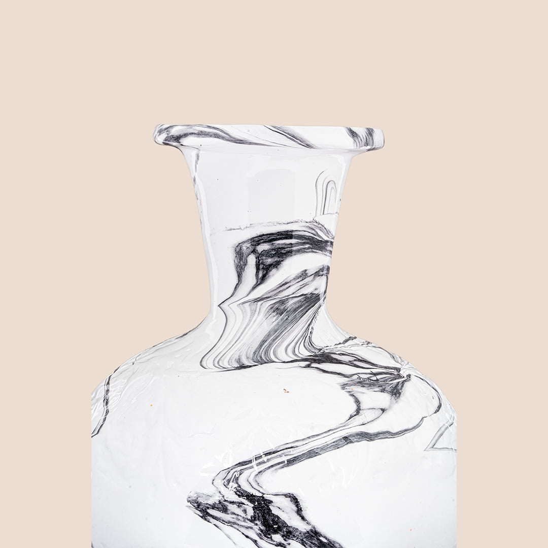 Verdigris Marble Ring - The Vase