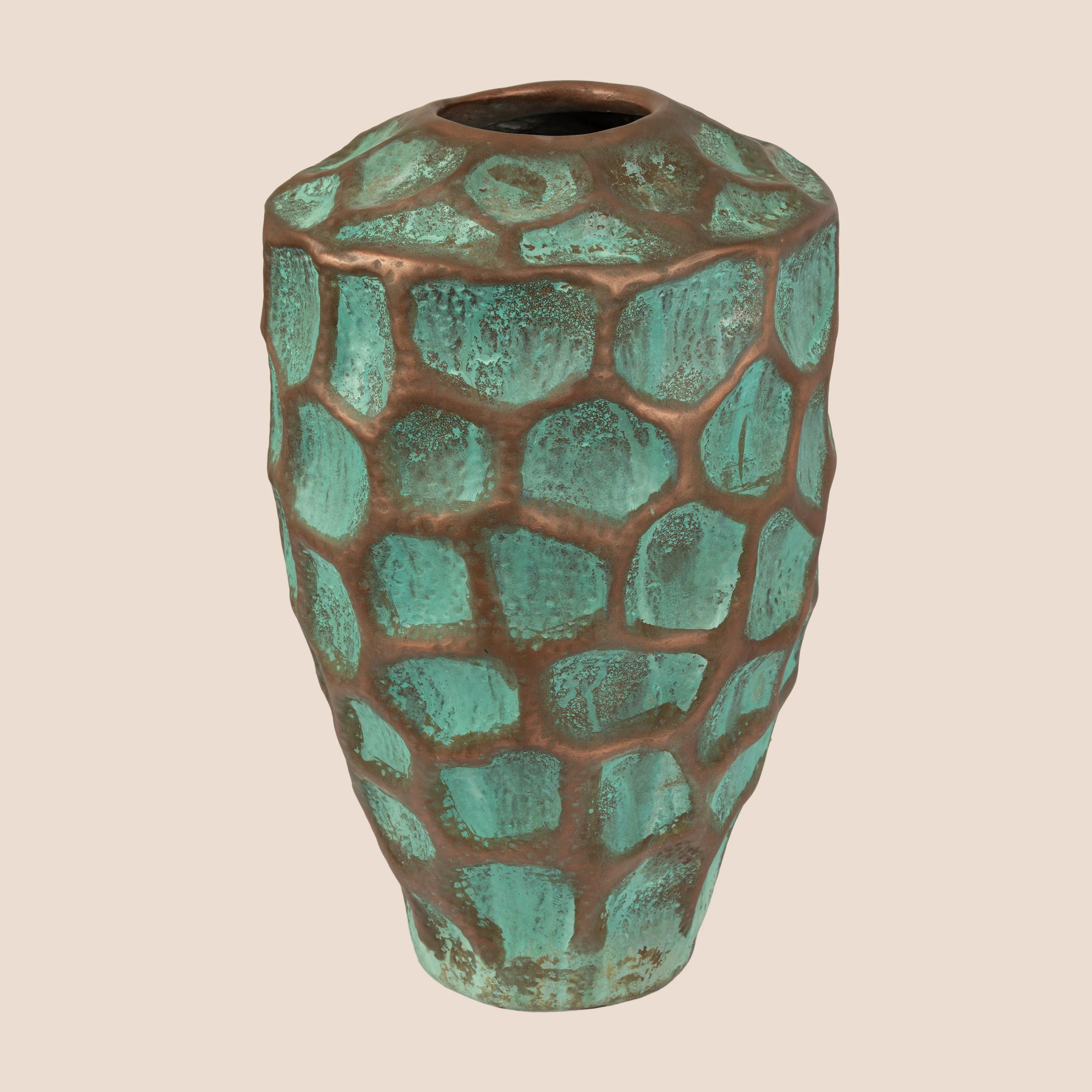 Verdigris Mosaic- The Vase