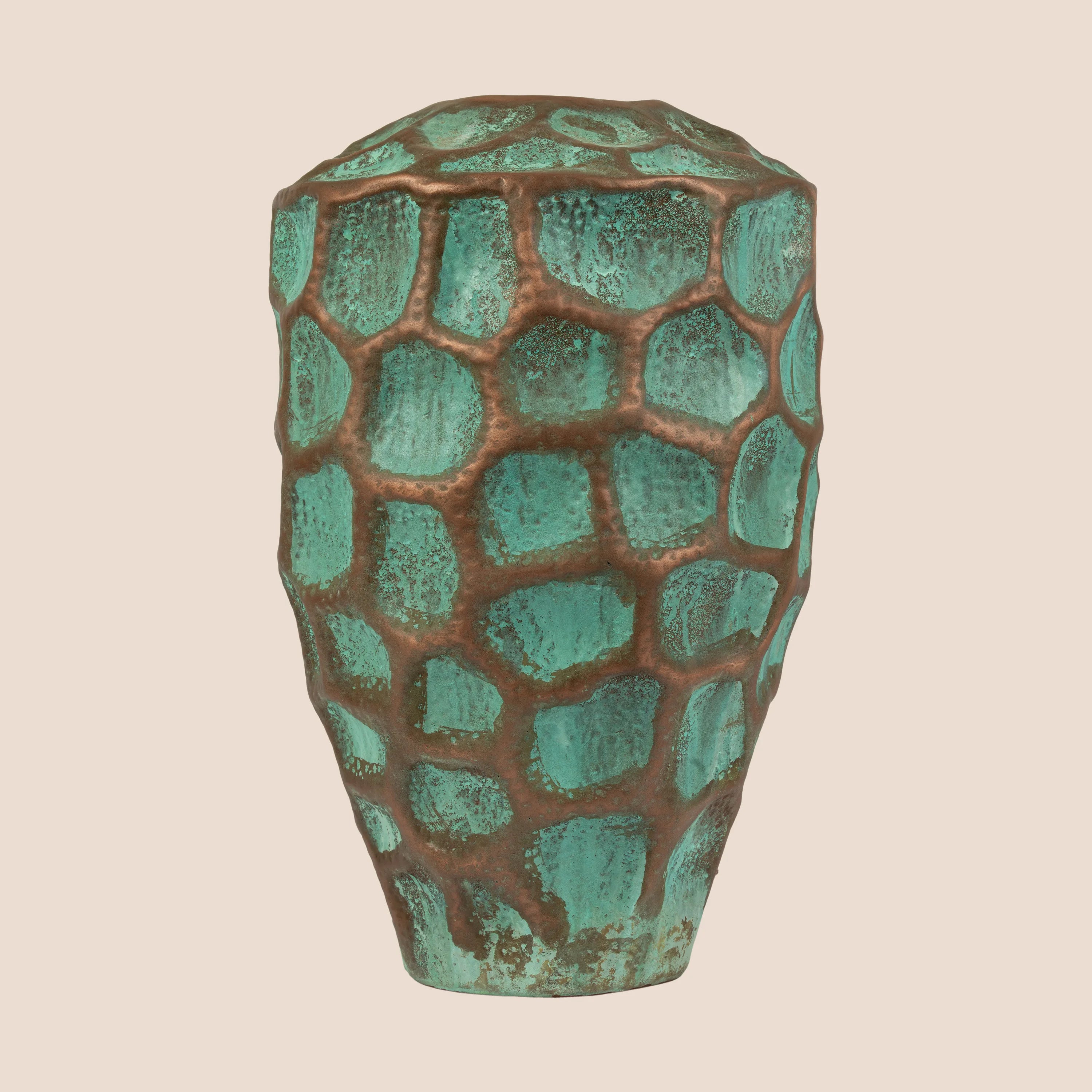 Verdigris Mosaic- The Vase