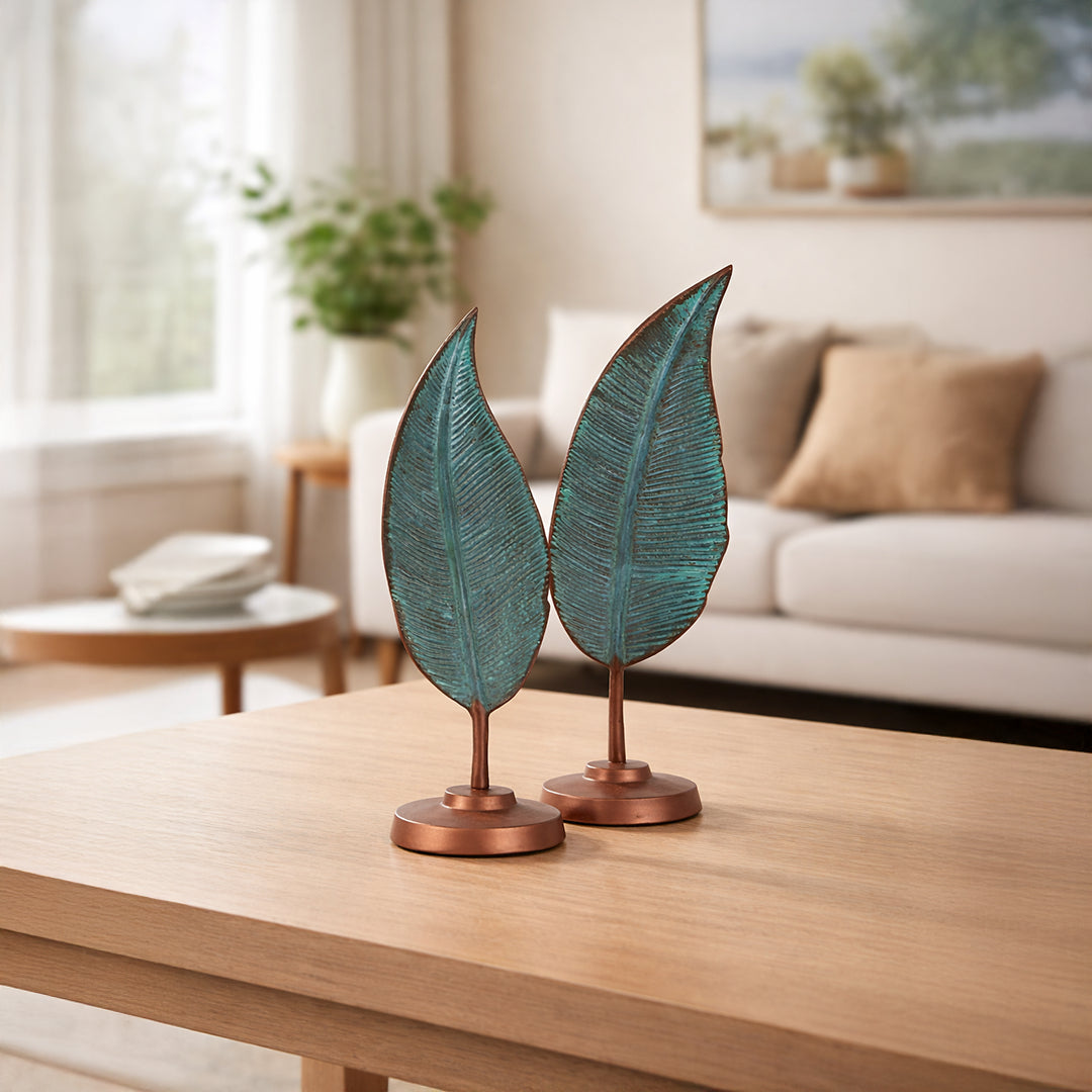 Aurelia Twin Fronds - Sculpture (Set of 2)