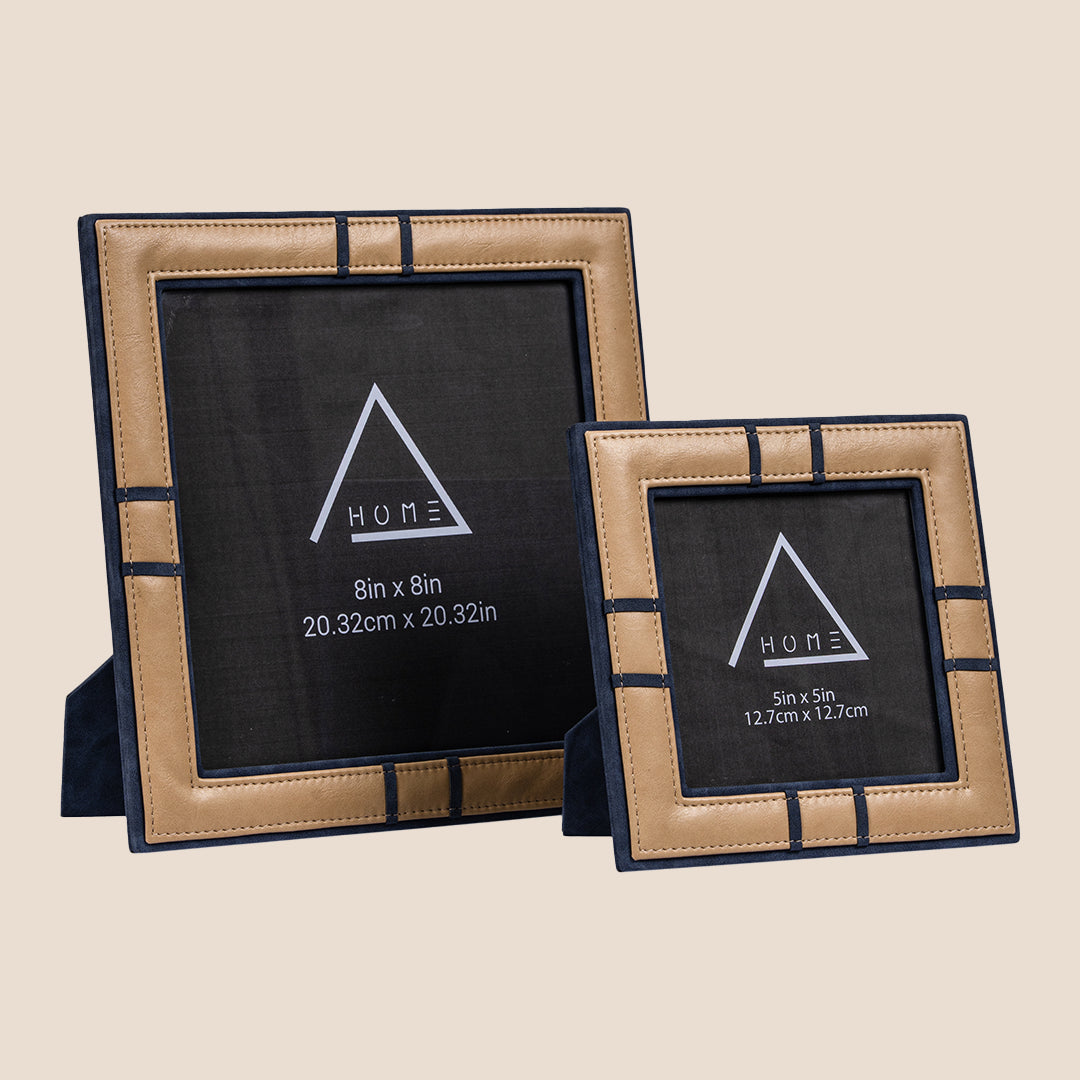 Saddle Stitch Duo Frame - Photo Frame Set (Big & Small)