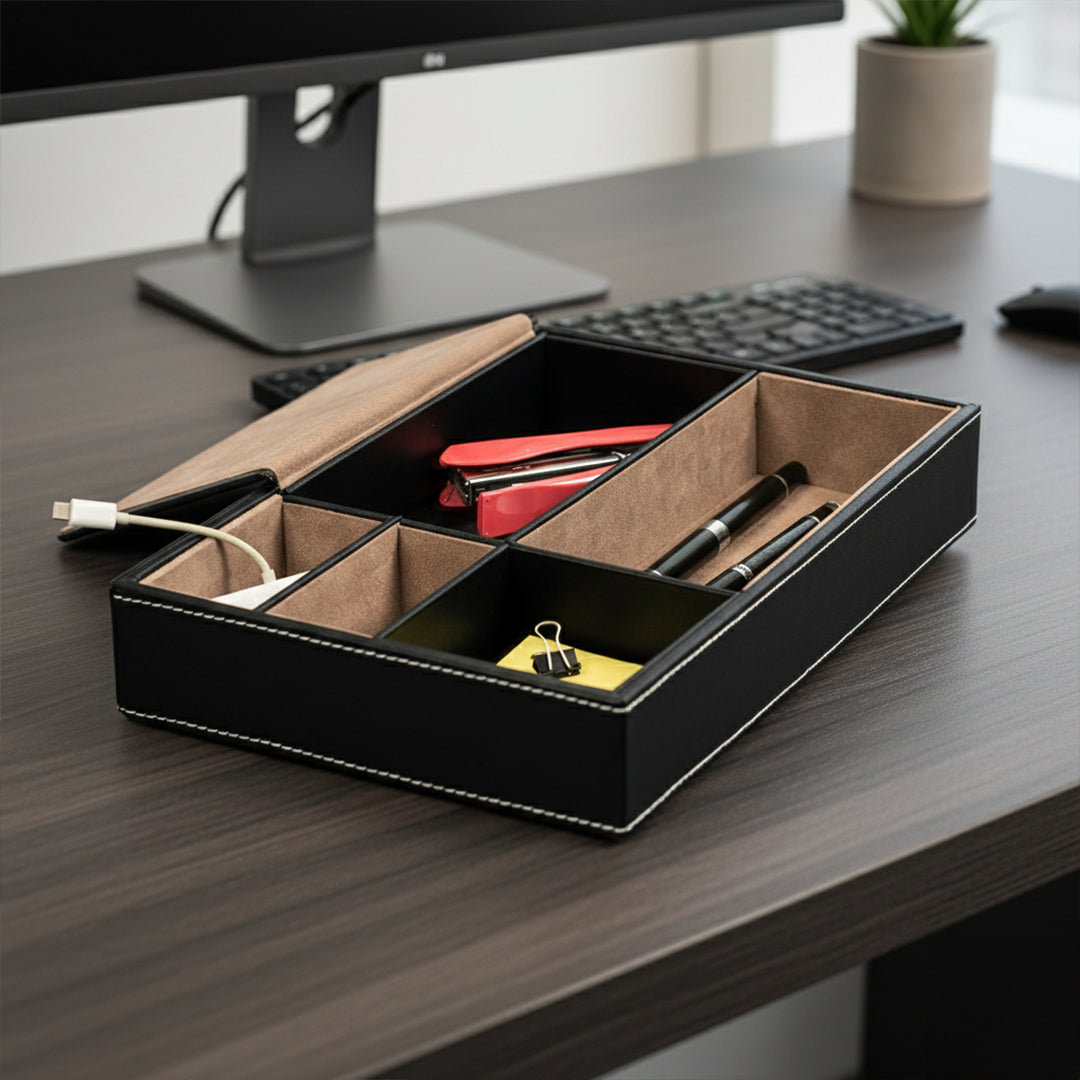 Regal Desk Side Tray Organiser