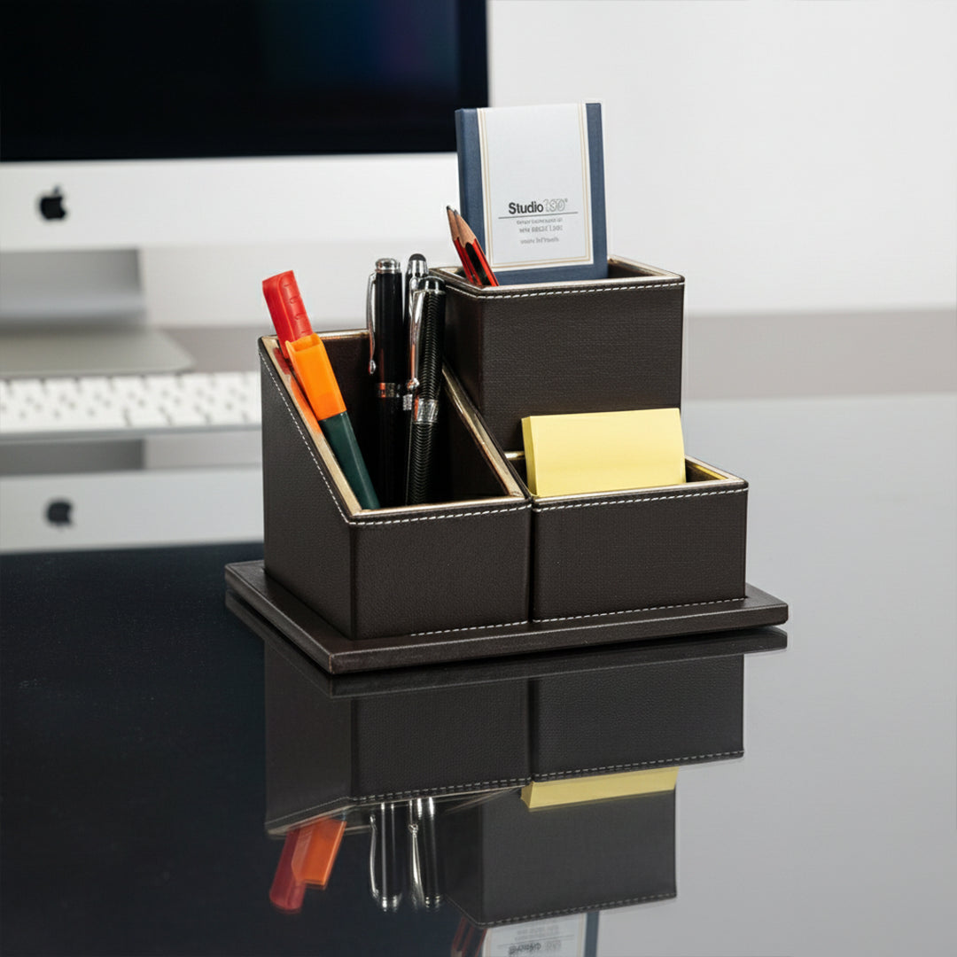 Penora- Stitch craft Leather Pen Holder