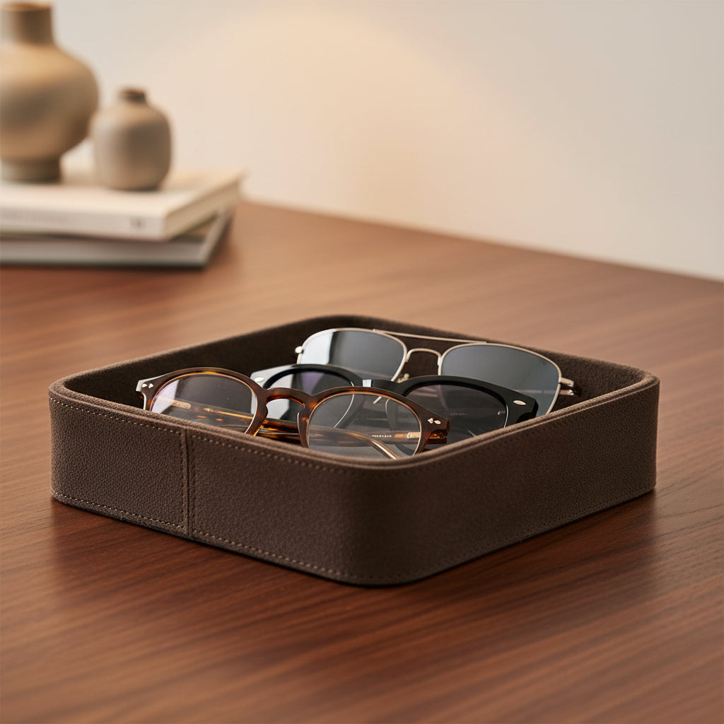 Tan Brown Curvedge - Décor Tray