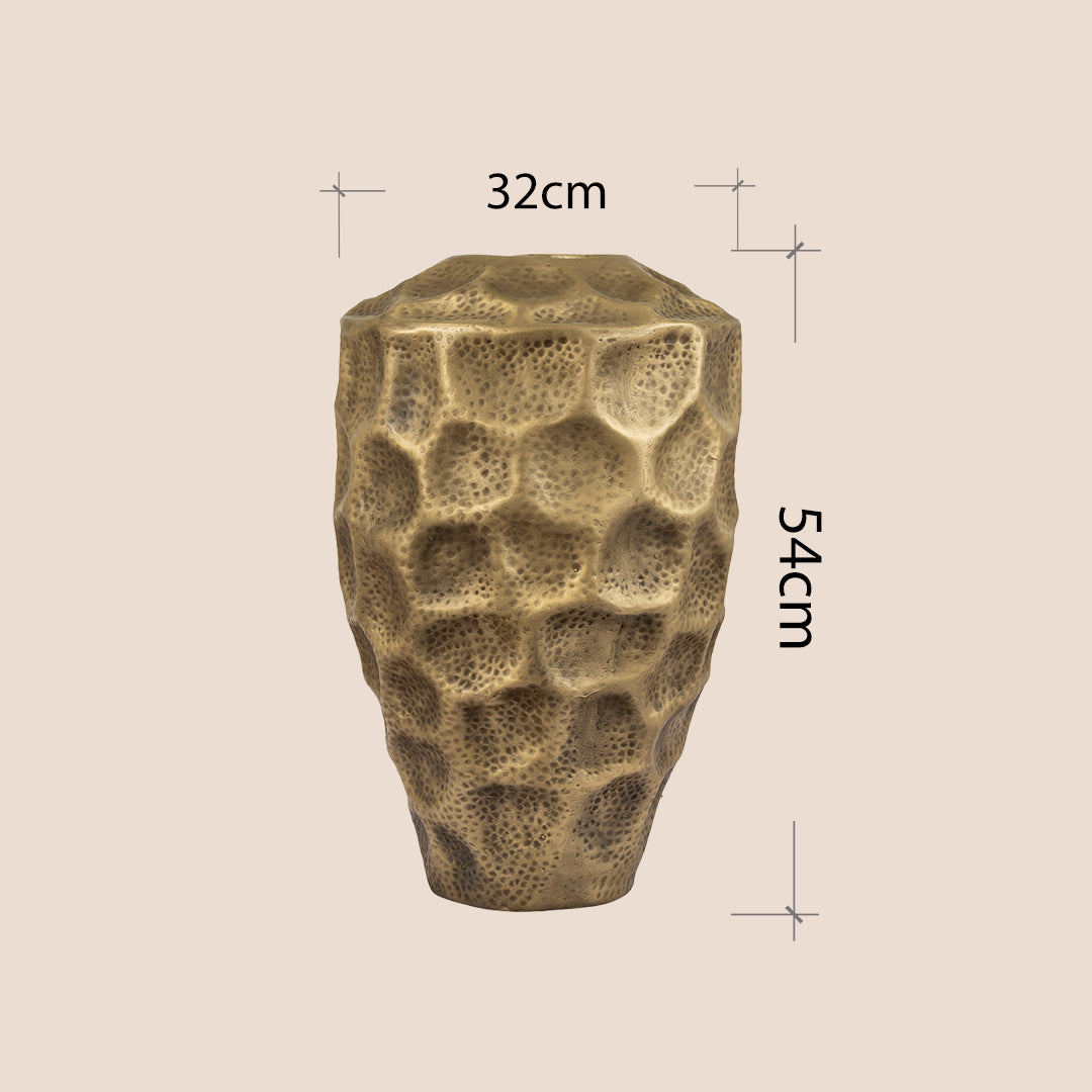 Golden Hammered - The Vase