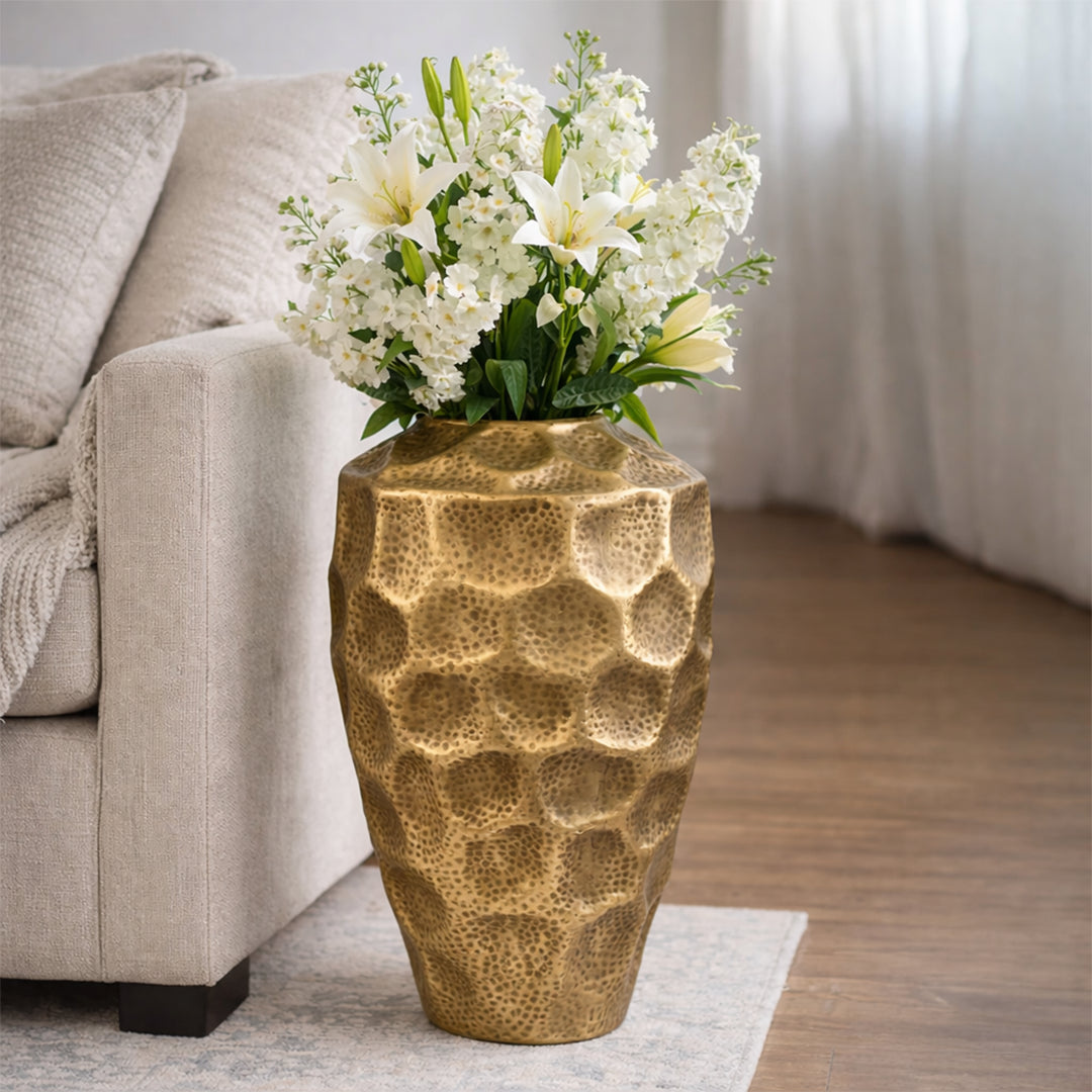 Golden Hammered - The Vase