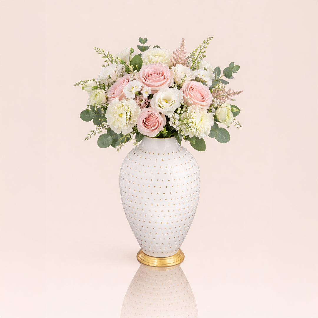 Aurora Dotted Elegance - The Vase