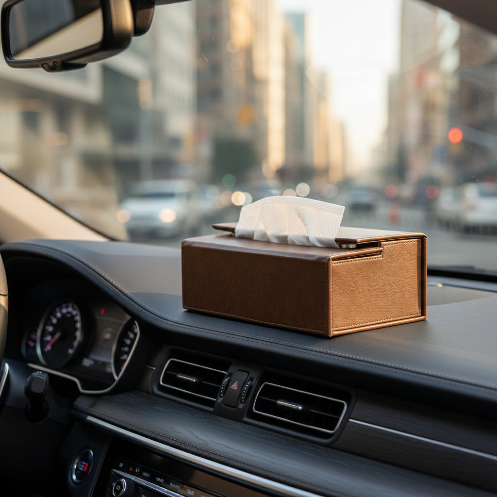 FlapLock Leather Holder