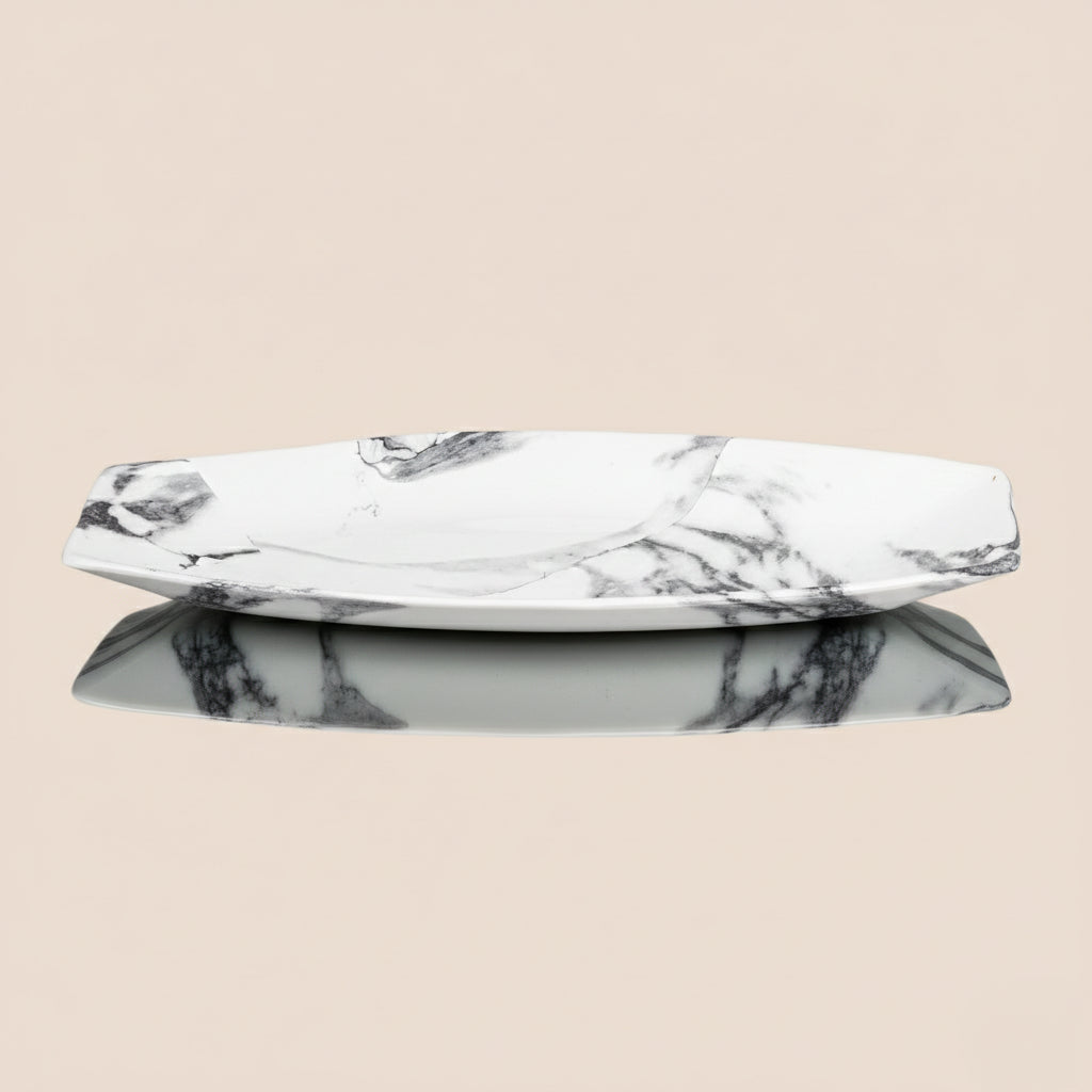 Marquina Edge Platter - Décor Tray