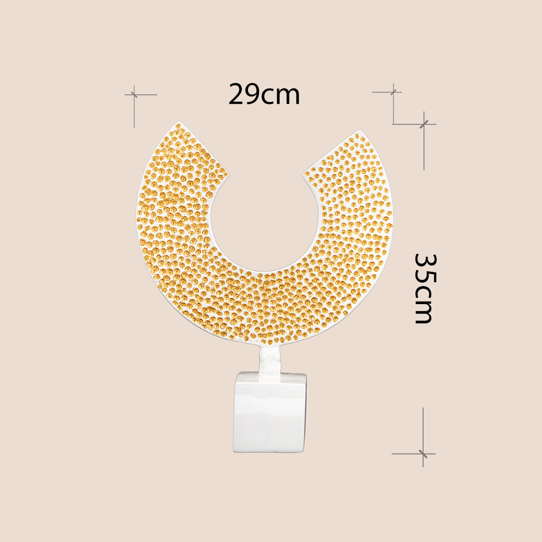 Obsidian Crescent - Sculpture