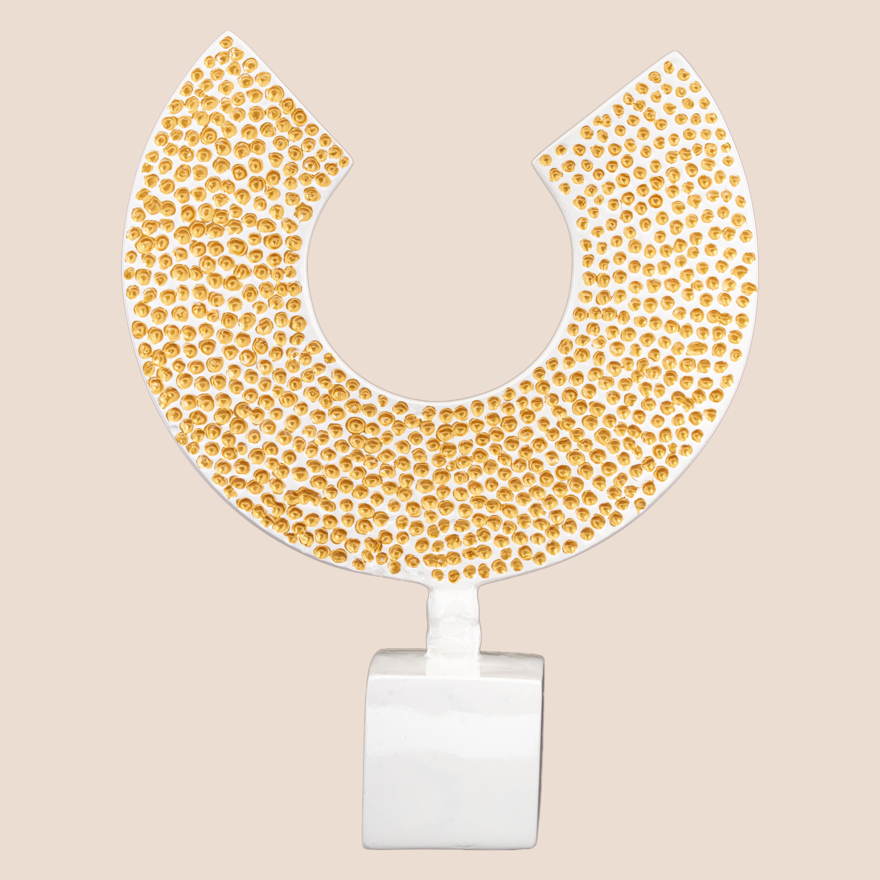 Obsidian Crescent - Sculpture