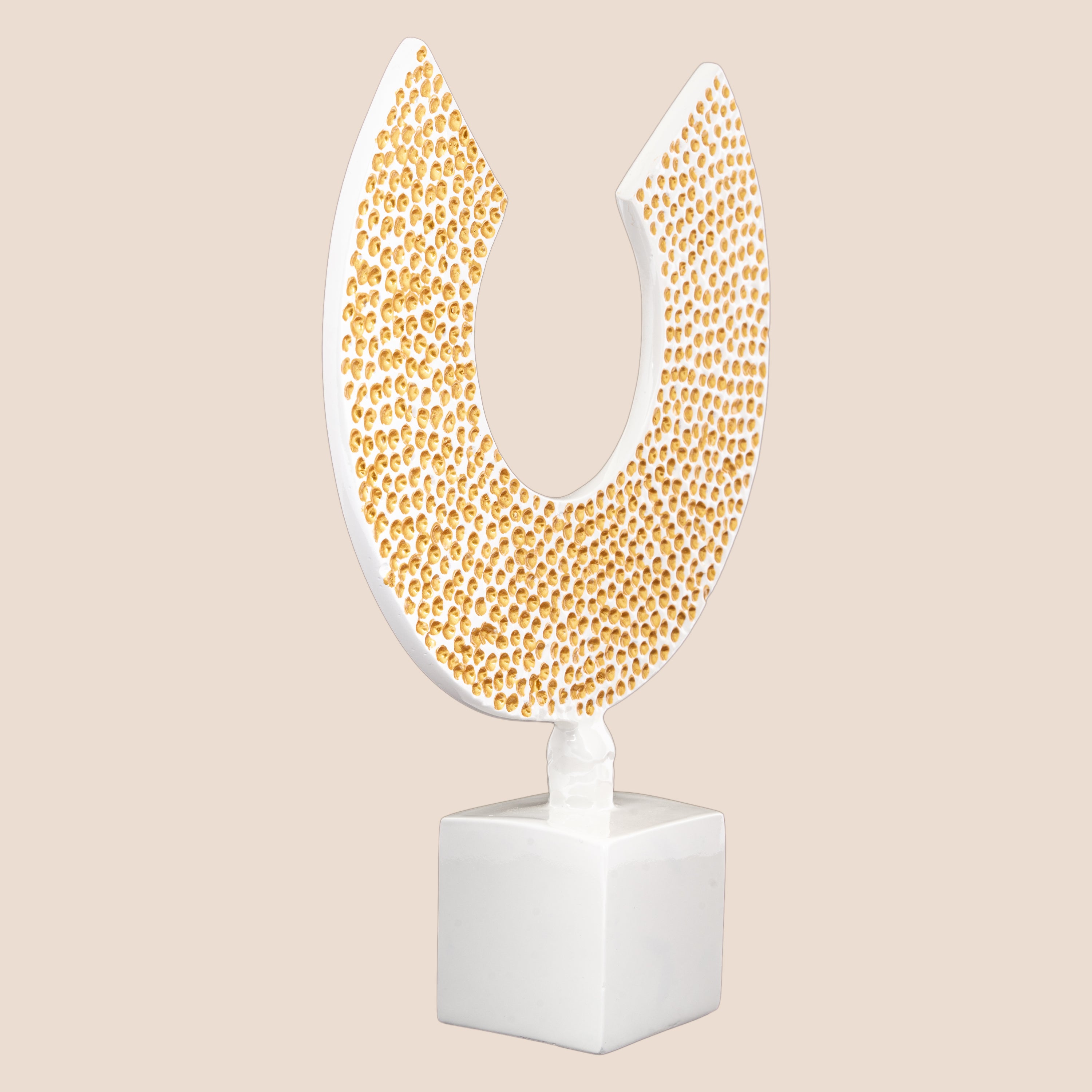 Obsidian Crescent - Sculpture