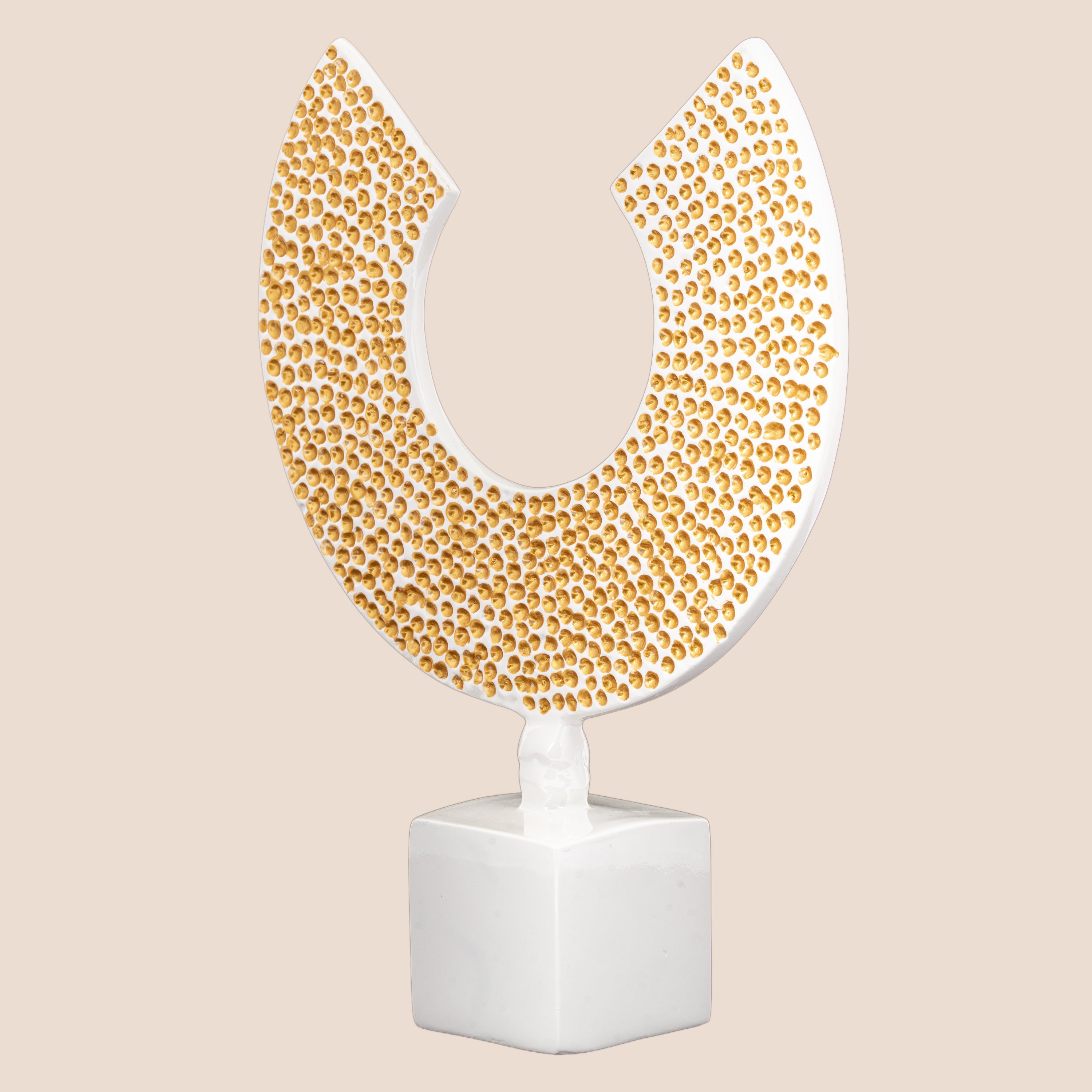 Obsidian Crescent - Sculpture