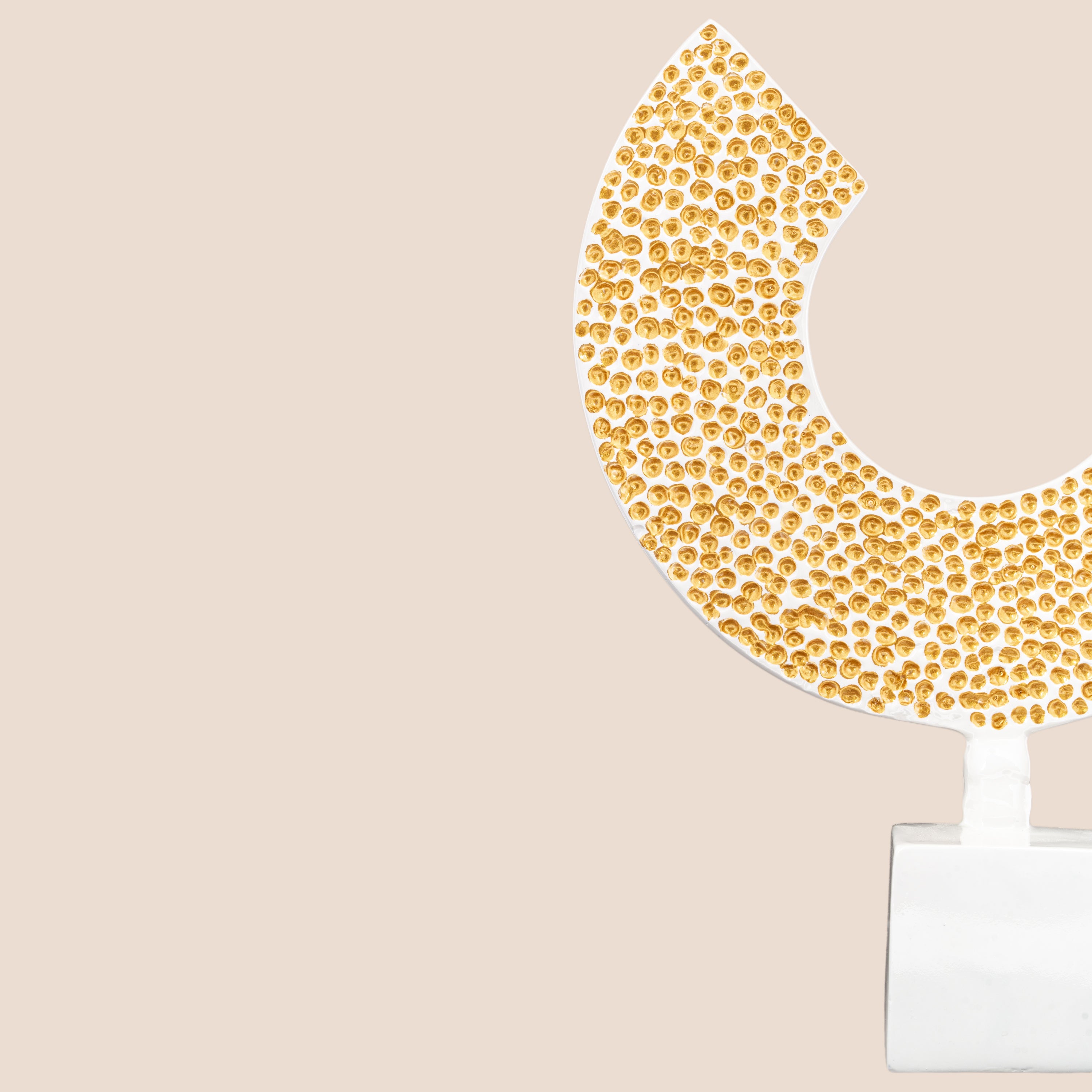 Obsidian Crescent - Sculpture