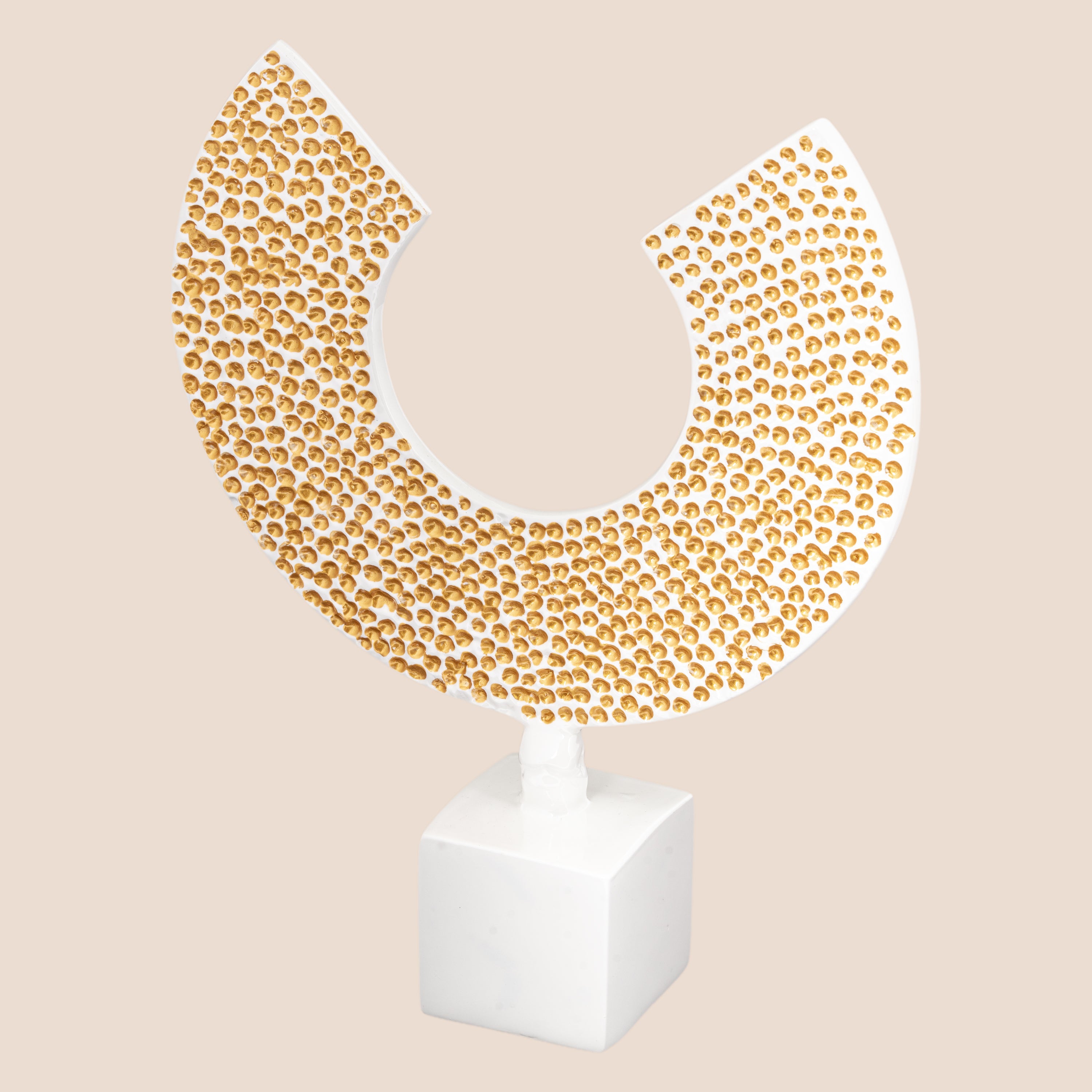 Obsidian Crescent - Sculpture