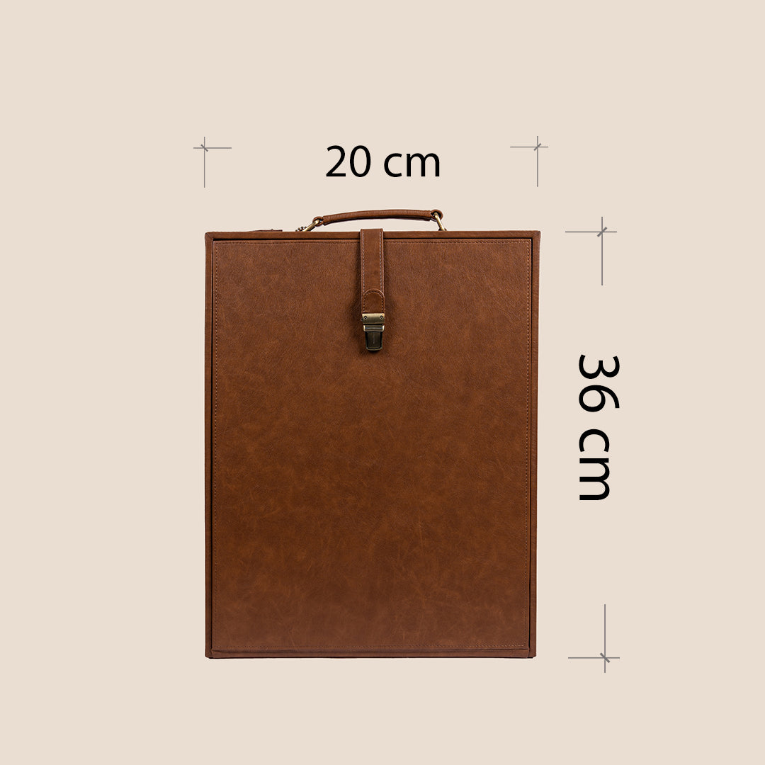 Legacy Liquor Leather Chest- Barware Set