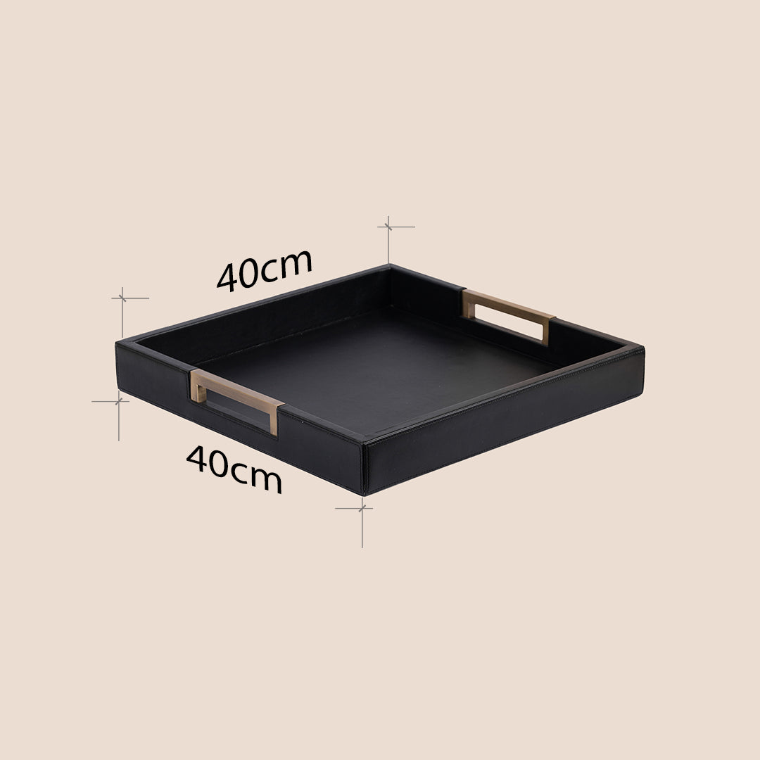 Sleek Square- Décor Tray