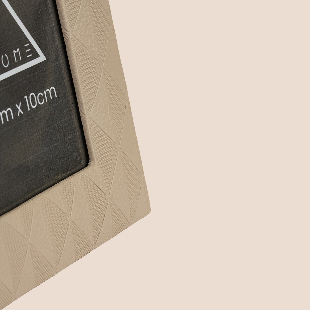 The Azure Canvas & Geometric Gallery - Photo Frame Set