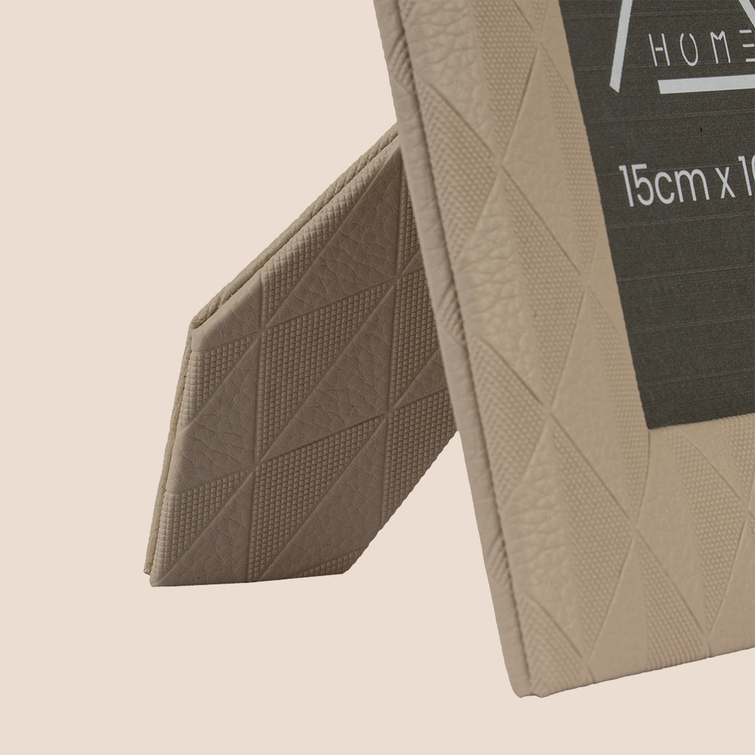 The Azure Canvas & Geometric Gallery - Photo Frame Set